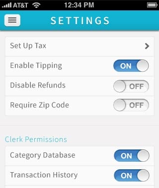 Features Settings