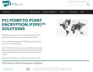 PCI-validated P2PE solutions