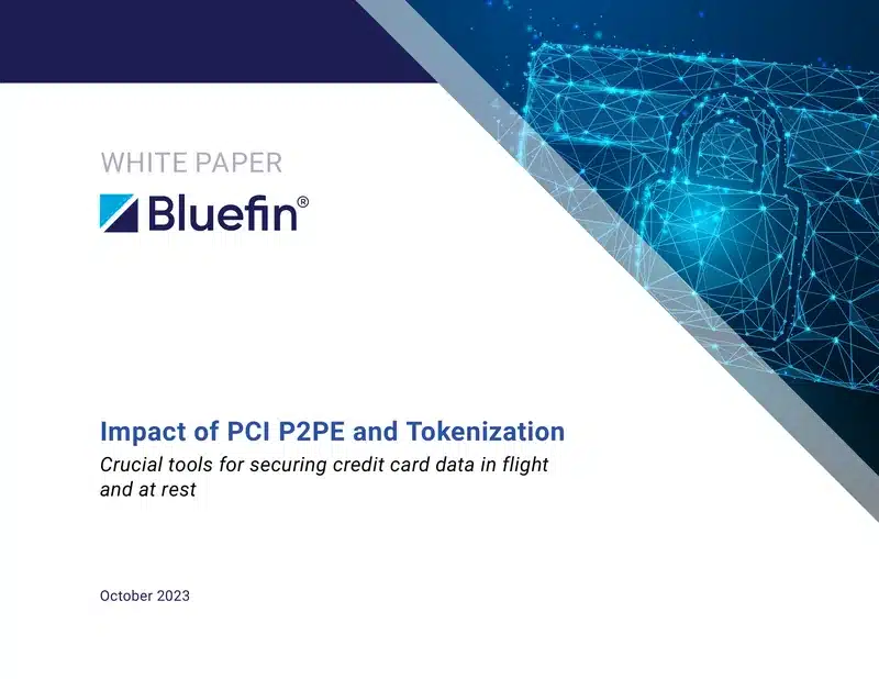Impact of PCI P2PE and Tokenization white paper cover