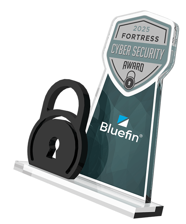 Bluefin was honored in the category of Leading Cybersecurity Products and Services for its ShieldConex® Orchestration platform