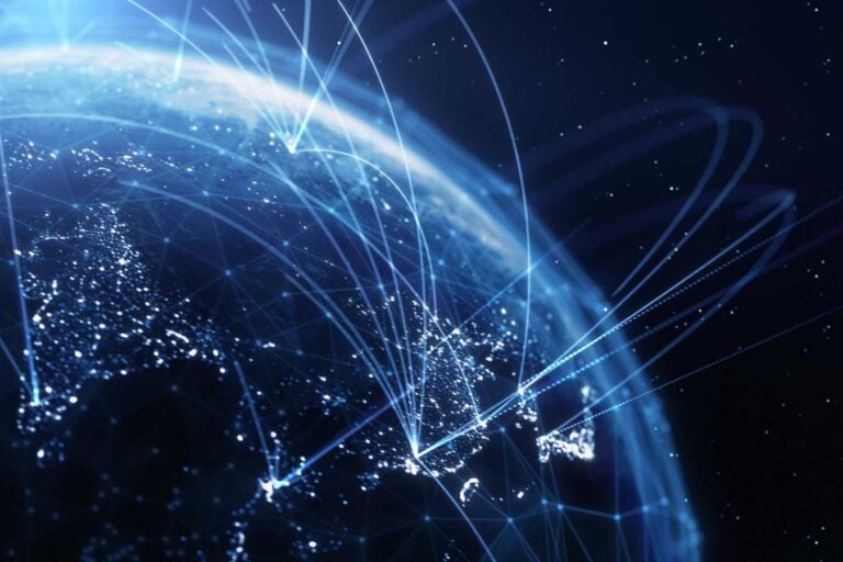 Bluefin Brief - The Future of Connected Commerce header image globe