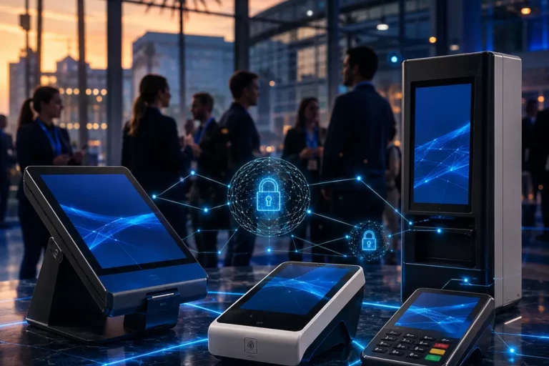 PAXCON Secure Connected Payments Secure connected payment devices and integrated commerce technology for PAXCON in Anaheim